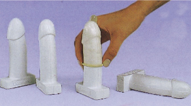 Gerçekten Sevimli Erkek Penis modeli Simülatörü 12 Adet Prezervatif Sağlanmış Eğitim Aracı
