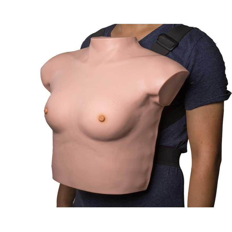 Gerçekçi Dokunuş Duygusu ile Giyilebilir Göğüs Muayene Modeli