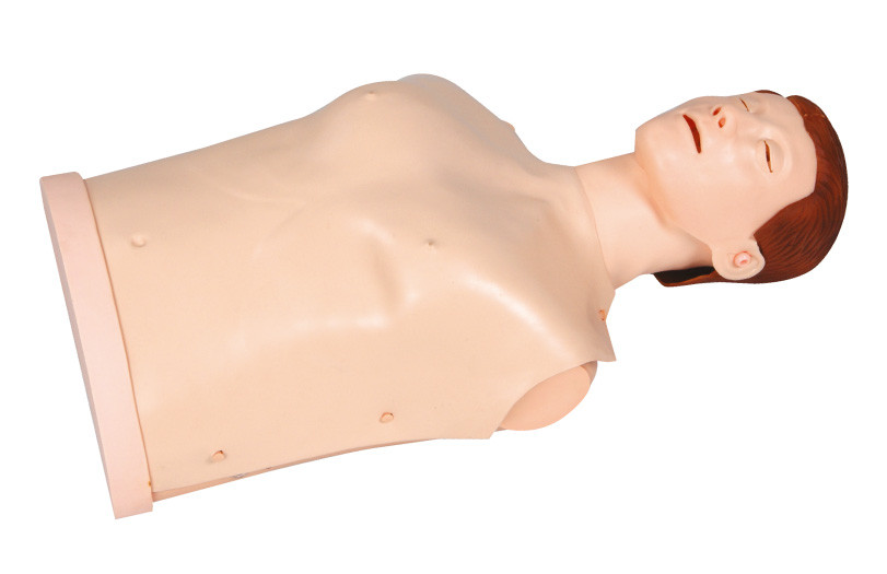 Bip Sinyallerine Sahip Basit Tip İlk Yardım Manikinleri, Yarım Gövde CPR Eğitim Kuklası