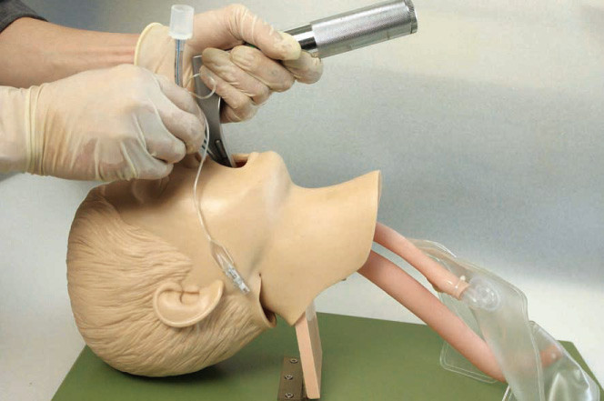 Entübasyon Eğitiminde Çocuk Ağzı, Farenks, Tracheafor ile Gerçekçi Anatomik Yapı
