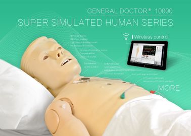 CPR Eğitim ve AED Simülasyonu için Genel Doktor Acil İnsan Hasta Simülatörü